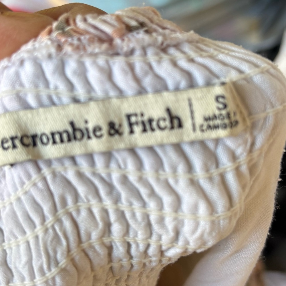Abercrombie and Fitch linen floral dress - Picture 6 of 6